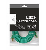 Patch кабел S/FTP 15m Cat6A LSZH Gembird Green