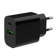 Karikues Universal me 2 porta USB Gembird 20W Tipi C, i Zi