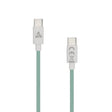Кабел USB тип-C до тип-C 1м 60W SBOX зелен