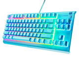 Тастатура SteelSeries Apex 3 TKL Aqua Gaming IP32 отпорна, тивки прекинувачи, 8-зонски RGB