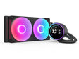 Ладилник за ладење NZXT Kraken Elite 280 RGB V2 LCD црн