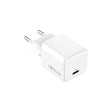 Karikues Universal me USB Forever GaN TC-08-30C 30W Tipi-C i Bardhë