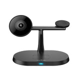 Karikues pa tel Maxlife MWXC-03 Magnetik 15W 3 në 1 i zi