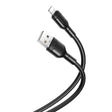 Кабел USB-A до Lightning 1м XO NB212 црн