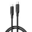 Кабел USB 2.0 Тип-C до Тип-C 1м XO NB-Q265B 60W PD Црн
