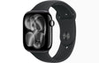 Apple Watch Series 11 GPS 46mm џет-црна алуминиумска футрола со црна спортска лента M/L