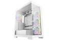ATX Midi Tower куќиште Deepcool CG580 4F V2 WH панорамско стакло со USB 3.0 x2, 4x120mm ARGB вентилатори, бело