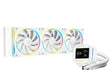 Ладилник со течност Deepcool LM360 ARGB со IPS 2.4" екран, целосно Intel/AMD процесор во бела боја