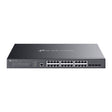 Omada 24-портен гигабитен и 4-портен 10GE SFP+ L2+ управуван прекинувач со 16-портен PoE+ и 8-портен PoE++ SG3428XMPP