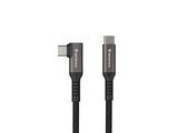 Кабел USB Gen 3.2 Gen 2 Тип-C до Тип-C 5м Genesis VR 60W црна/сива