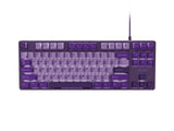 Тастатура Fury Gaming Kanabo K2 Механичка Бела Заднинска Осветлување Виолетова