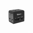Универзален адаптер за патување + USB полнач SBOX TA-23