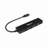 USB HUB 3.0 4-портен SBOX H-404C црн