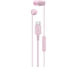 Слушалки Sony IER-EX15CP Тип-C со микрофон, розови