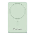Моќен багер Verbatim Charge'N'Go Essential магнетен безжичен 5000mAh зелен