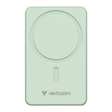 Моќен багер Verbatim Charge'N'Go Essential магнетен безжичен 5000mAh зелен