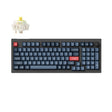 Тастатура Keychron V5 Max 96% безжично заменливо RGB позадинско осветлување Gateron Jupiter Banana Switch - црна