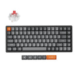 Тастатура Keychron K2 Max 75% QMK Безжична заменлива RGB Keychron Super Red Switch - Црна
