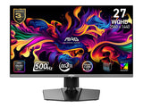 Monitor 27" MSI MAG 272QP QD-OLED X50 500Hz, 0.03ms, 2560x1440 WQHD,HDR400,HDMIx2,DP,Type-C,HAS