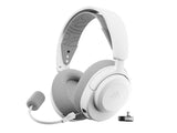 Слушалки SteelSeries Arctis Nova 3X безжични слушалки за игри со поништување на бучава USB-C бели