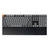 Потпора за зглоб Keychron силикон PR60 за тастатури со низок профил за дланка/зглоб со полна големина - црна
