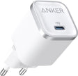 USB универзален полнач за напојување Anker Nano 45W тип-C бел