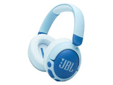 Слушалки JBL за деца JR470 со активно поништување на бучава Bluetooth со микрофон во сина боја
