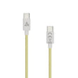 Кабел USB тип-C до тип-C 1м 60W SBOX жолт