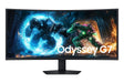 Монитор 40" Samsung LS40FG750EUXEN Odyssey G7 G75F за игри, закривен, 5120x2160, HDMI, DP, USB, 1ms, 180Hz