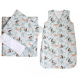 viBBoo 5 Pieces Bedding Kombo Ginger+Sleeping Bag 0-12m 1.5tog