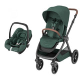 Maxi Cosi Oxford Twillic Green+CabrioFix i-Size Essential Green