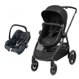 Maxi Cosi Zelia³ Essential Black+CabrioFix i-Size Essential Graphite