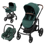 Maxi Cosi Plaza+ Essential Green+CabrioFix i-Size Essential Green