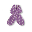 Sterntaler purple scarf with stars