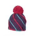 Sterntaler knitted pink-lila hat no.51/53