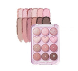 COLORGRAM Pin Point палета со сенки за очи 02 розова+лилава 9.9 г