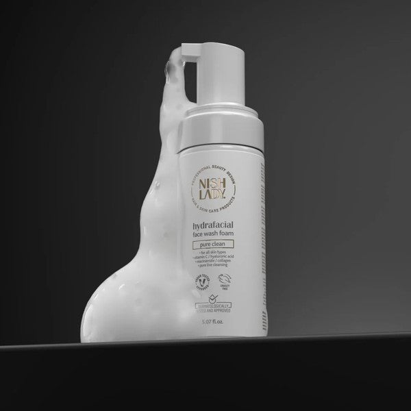 Nishlady Hydrafacial Face Wash Foam 150 ml
