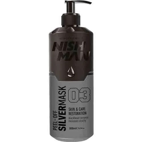 Nishman Peel Off Silver Mask Skin&Care Restoration 03 200 ml