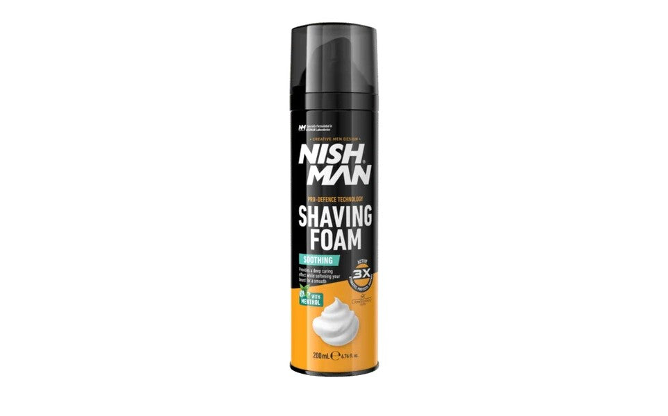 Nishman Shaving Foam Soothing Menthol 200ml