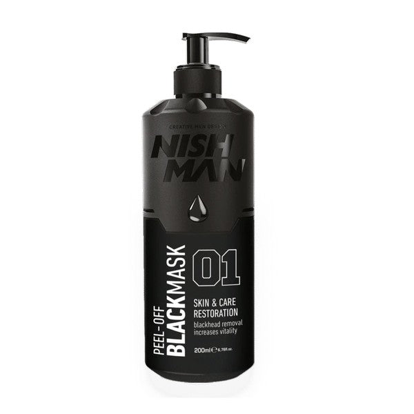Nishman Skin & Care Mask Black