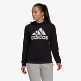 adidas ДОЛНИОТ ДЕЛ ТРЕНЕРКИ СО ЛОГО LOUNGEWEAR ESSENTIALS FLEECE