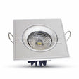 VT-1105SQ 5W=12W LED COB Downlight Квадратен со променлив агол