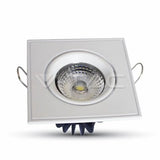 VT-1105SQ 5W=12W LED COB Downlight Квадратен со променлив агол