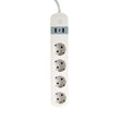 Gembird Smart Surge заштитник со USB полнач 