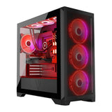 VOLCANO EXPANSE S ARGB MIDI црно куќиште за компјутер со напојување од 750W Volcano Bronze 