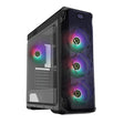 Компјутерска футрола GameMax StarLight црна 