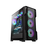 GameMax Computer Case Siege Black