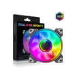 Вентилатор за ладење GameMax Dual-Ring-Infinity Black 