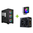 CoolerMaster Elite 301+Cooler Hyper 212+Напојување MWE Gold V2 650W 