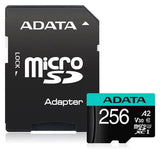 ADATA 256GB microSDHC Класа 10 со адаптер UHS-I U3 